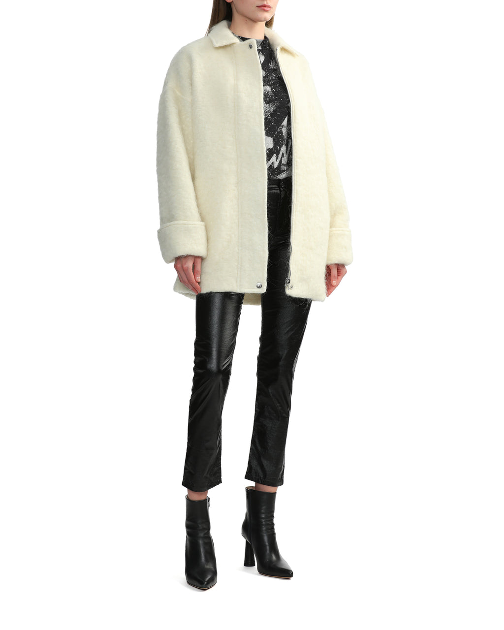 Wool blend jacket