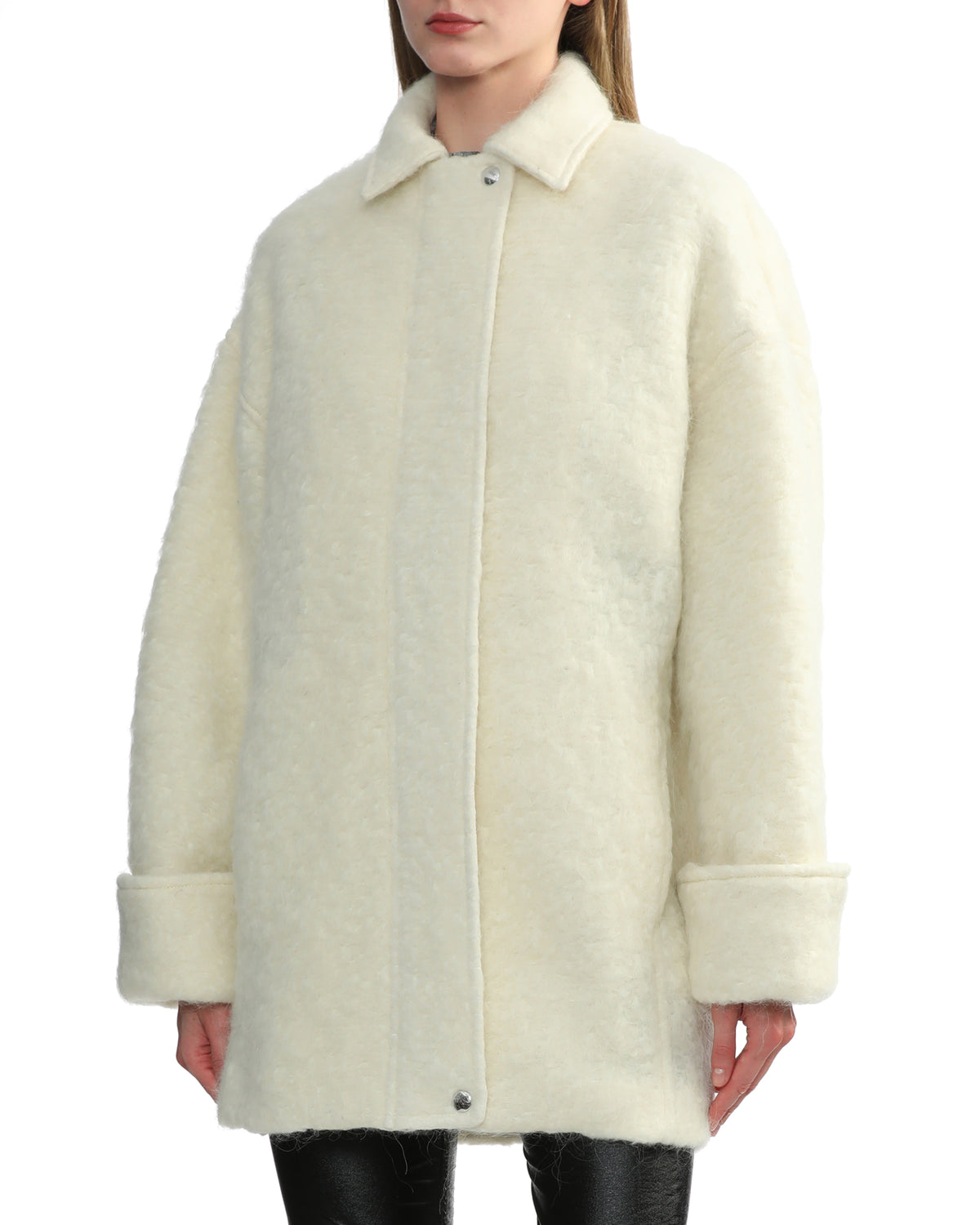 Wool blend jacket