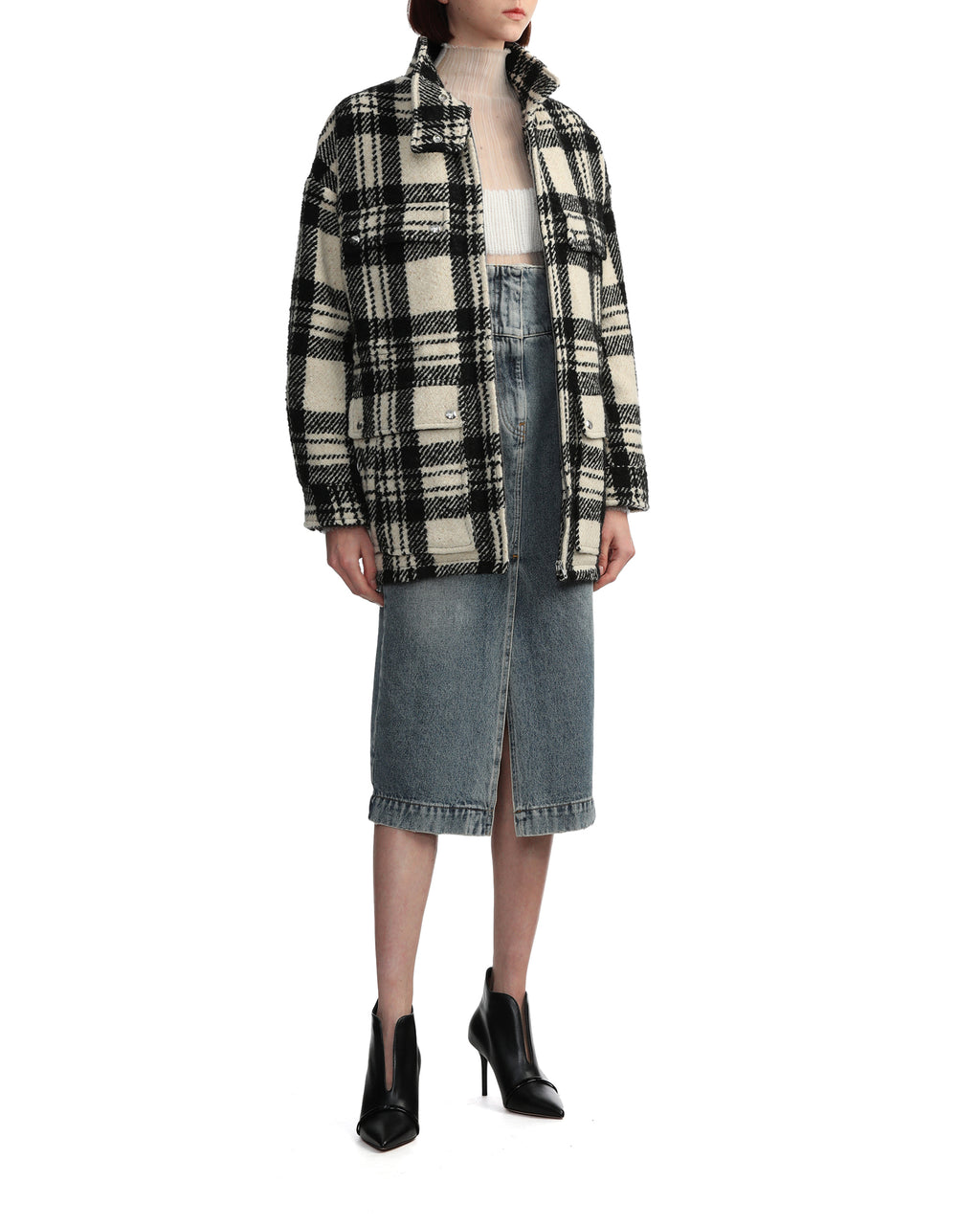 Bielo checkered overshirt