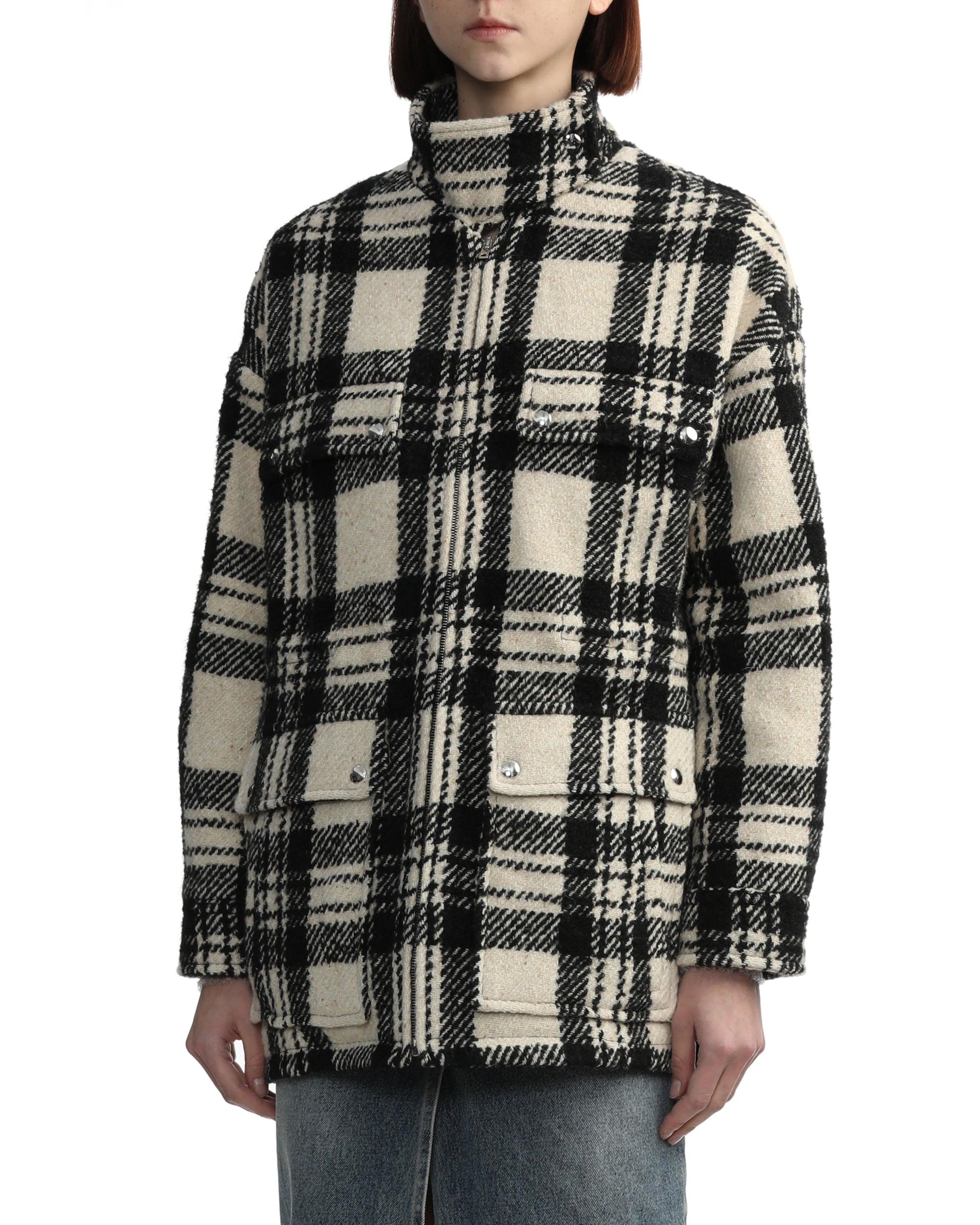 Bielo checkered overshirt