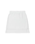 Crochet mini skirt
