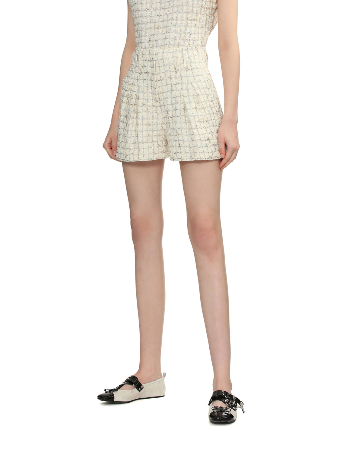 Tweed shorts