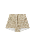 Caroline wool-blend shorts