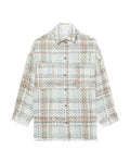 Maryse checked shirt