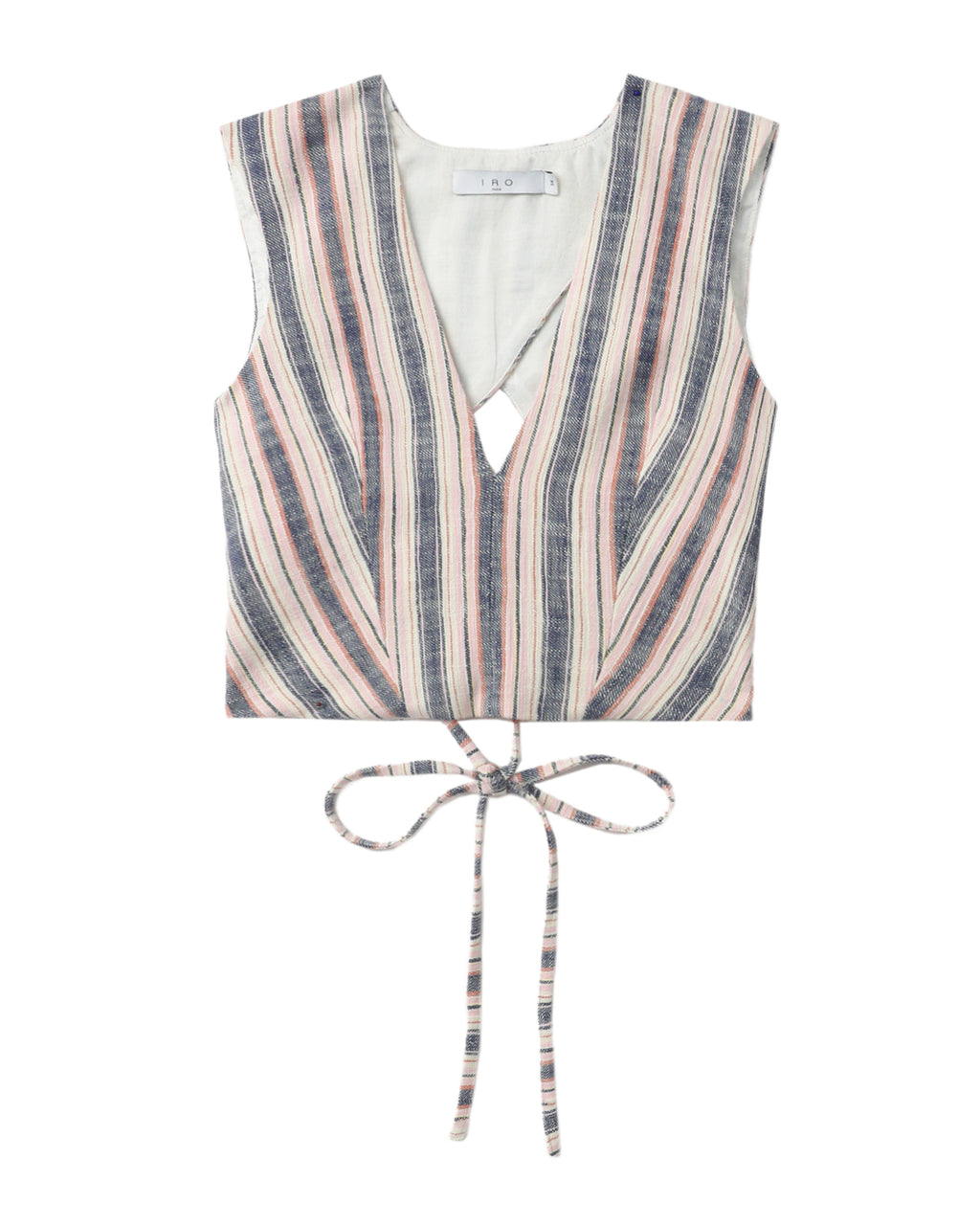 Striped crop top