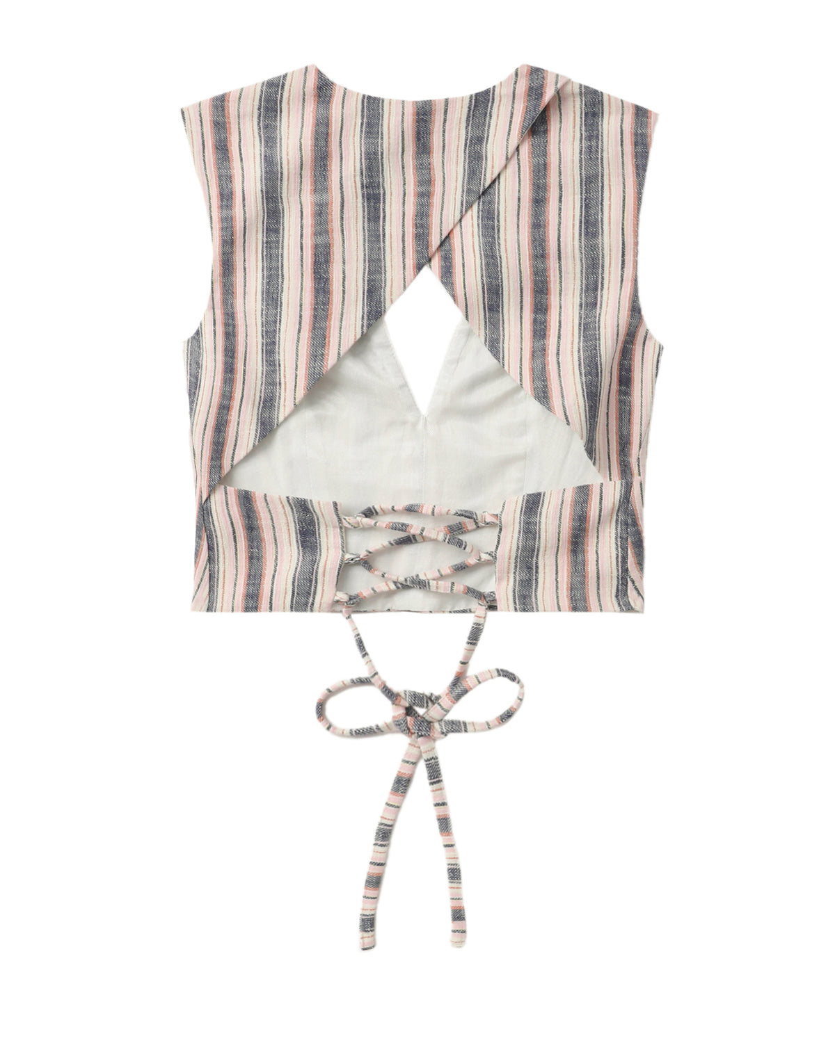 Striped crop top