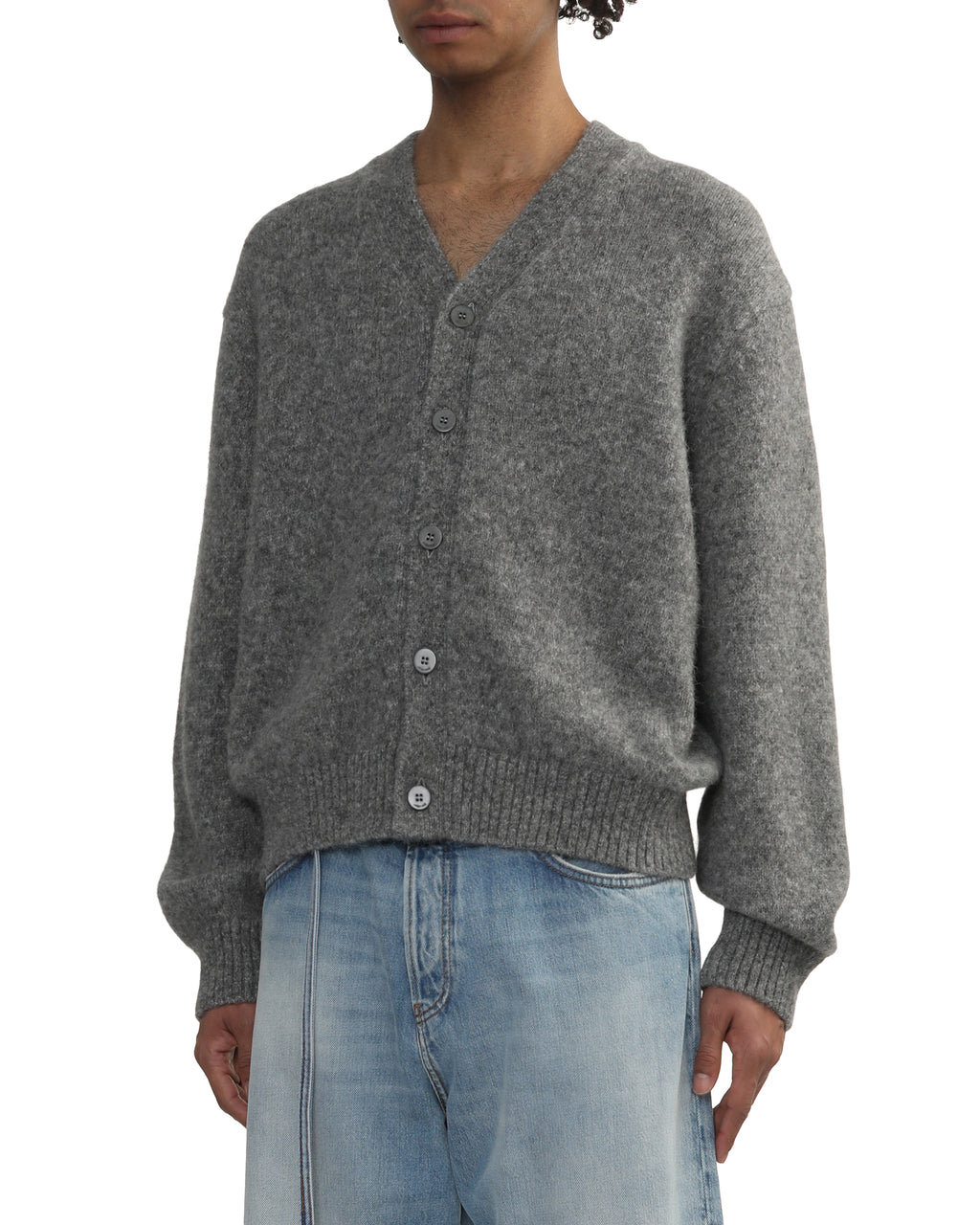 V-neck cardigan