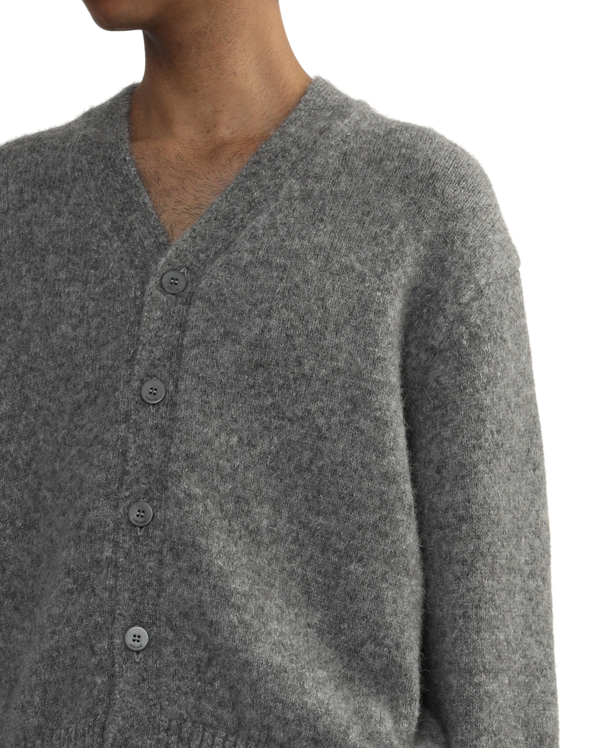 V-neck cardigan