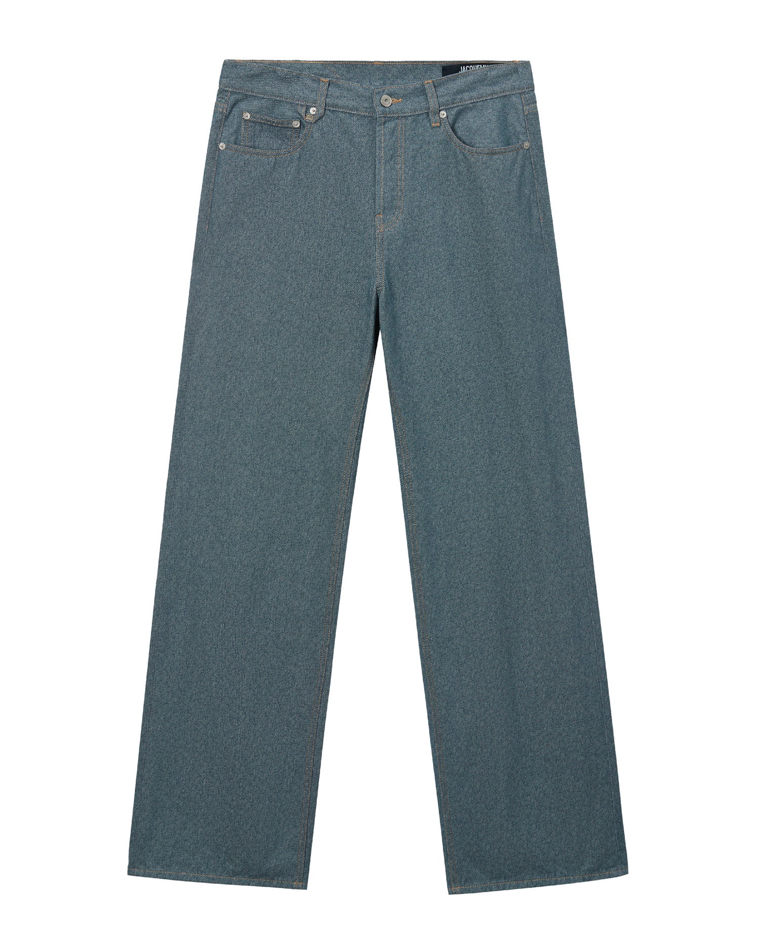 Straight-leg jeans