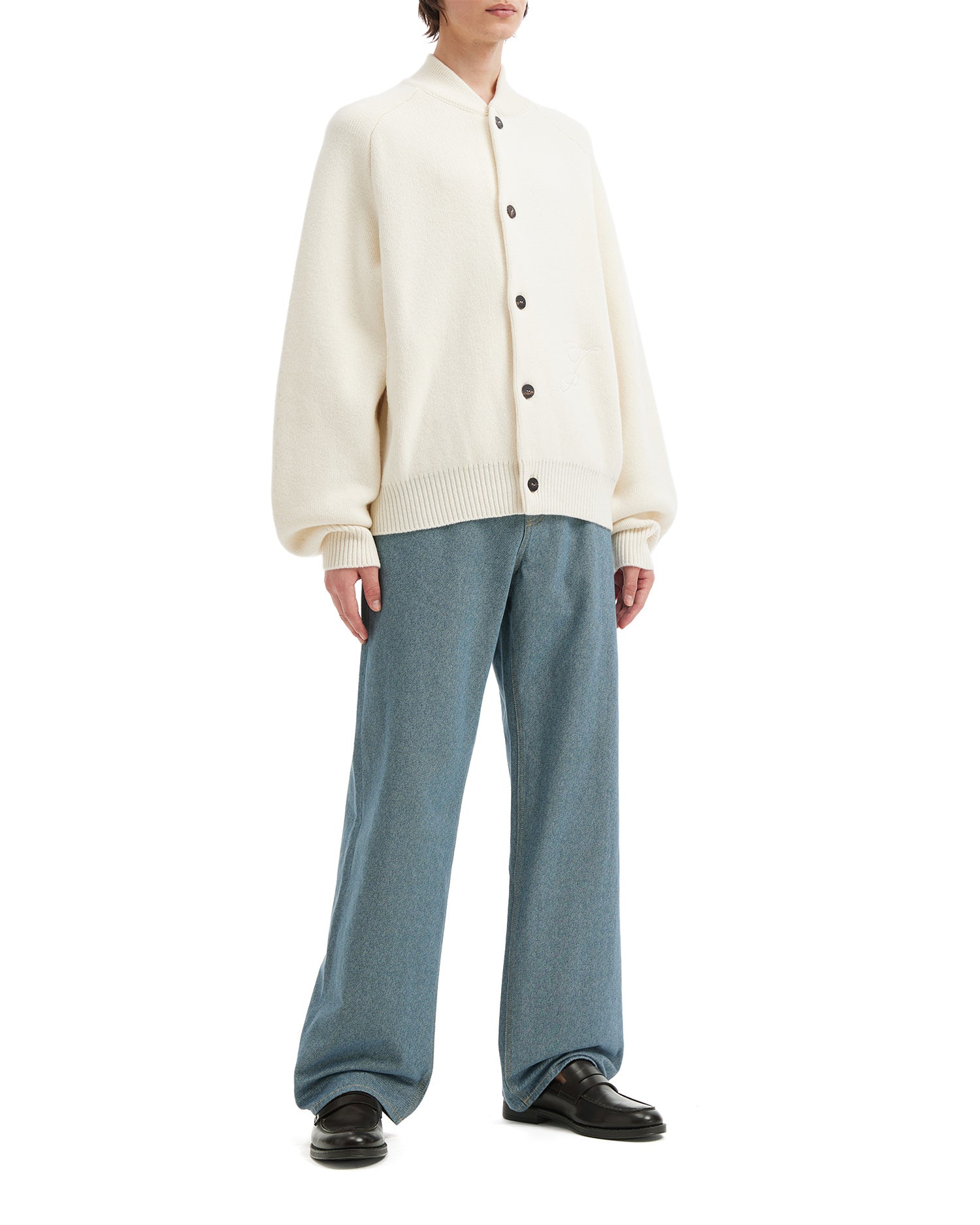 Straight-leg jeans