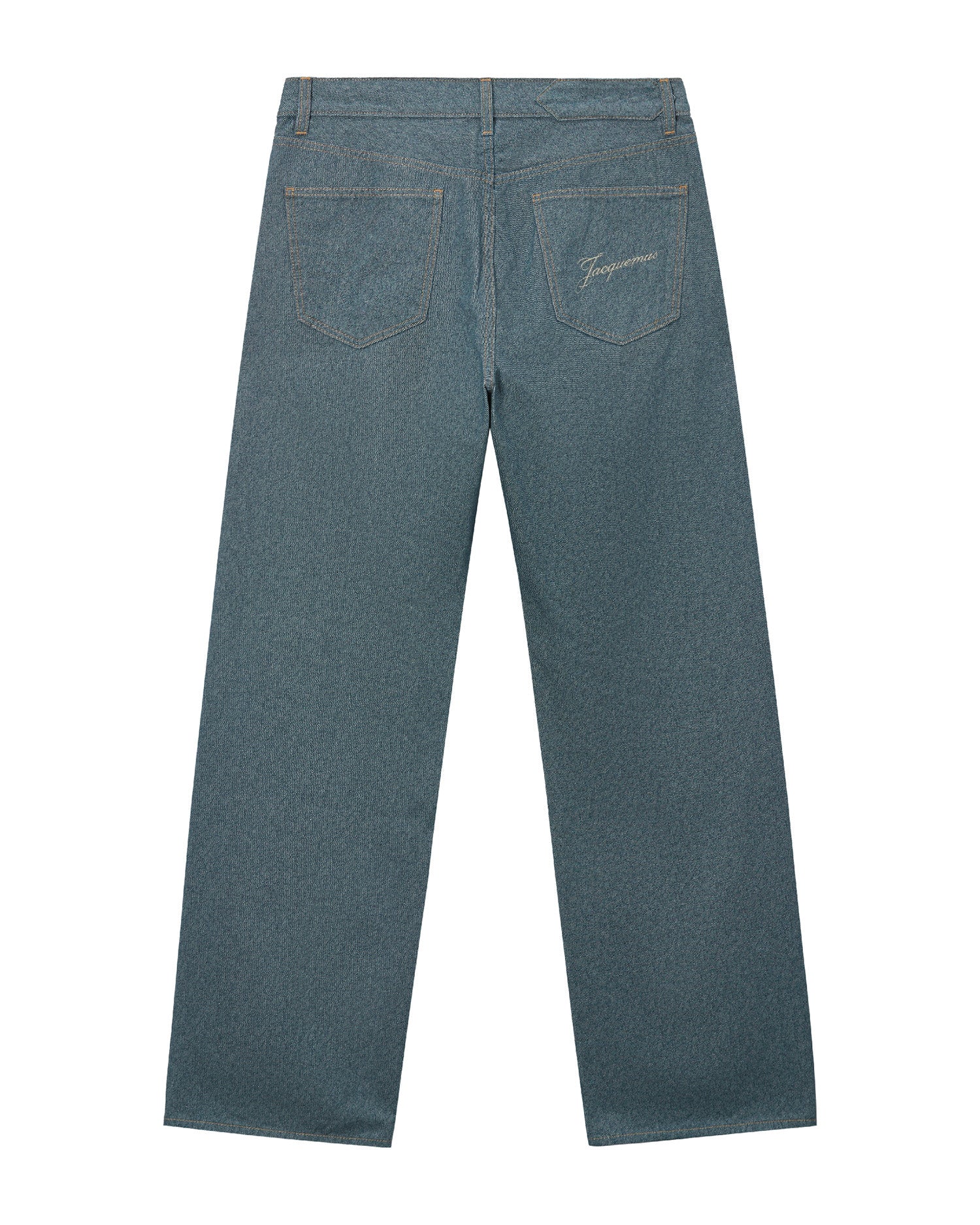 Straight-leg jeans