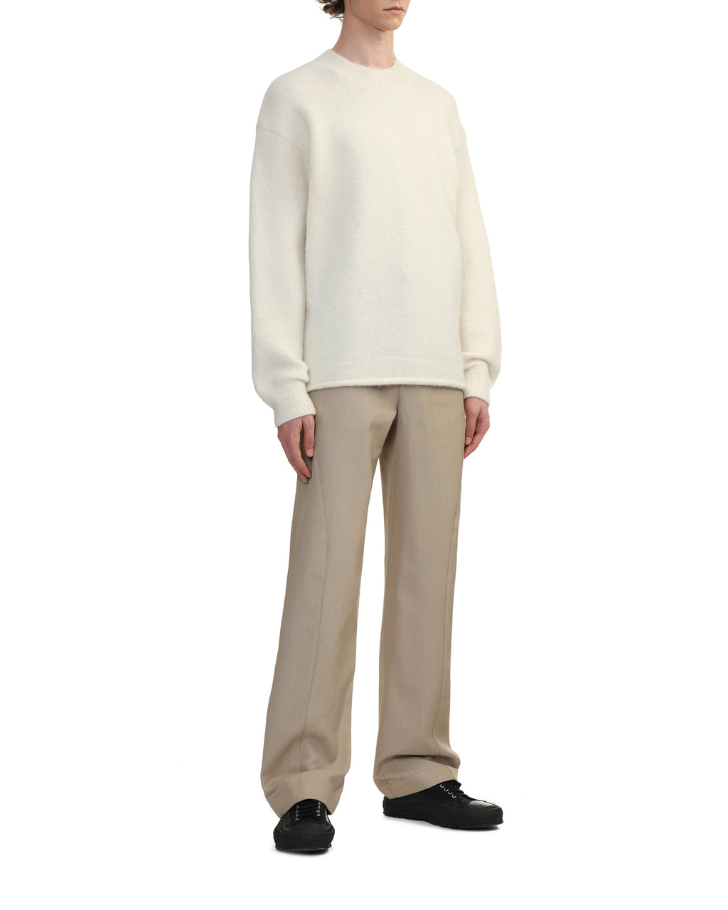 Le pull Jacquemus logo sweater