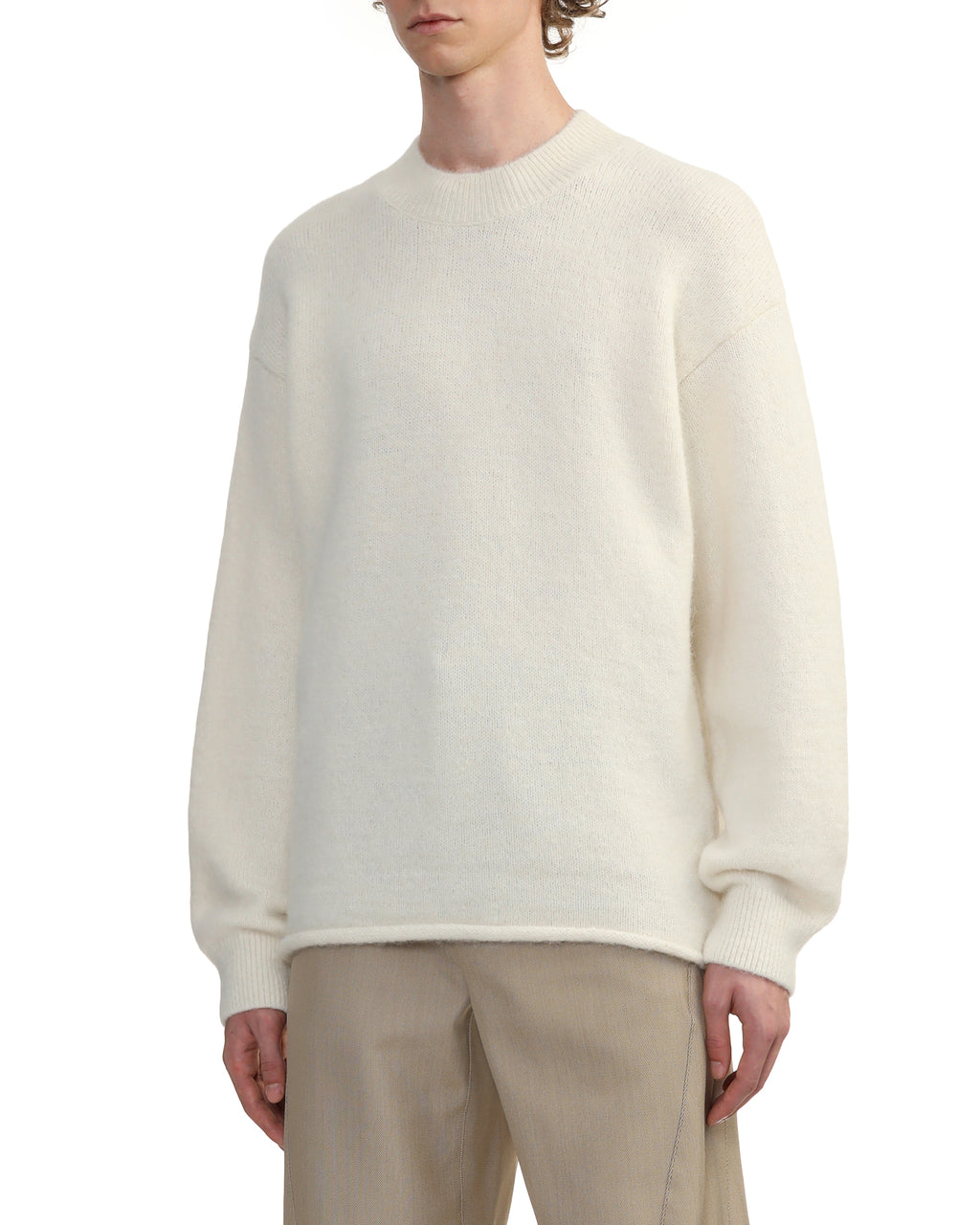 Le pull Jacquemus logo sweater