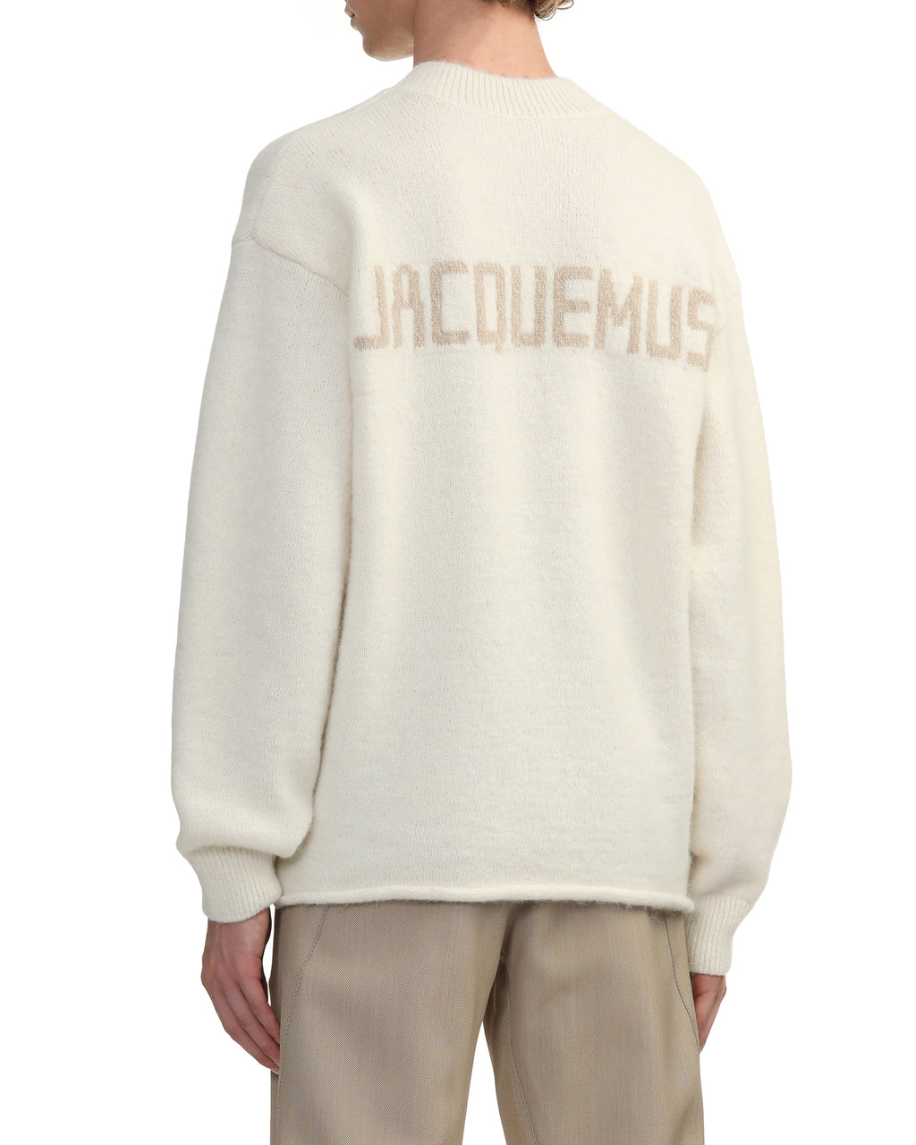 Le pull Jacquemus logo sweater