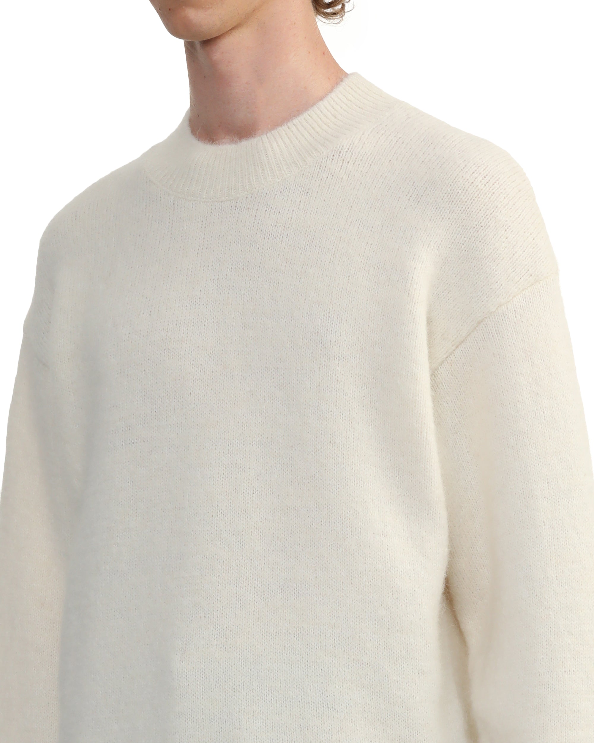 Le pull Jacquemus logo sweater