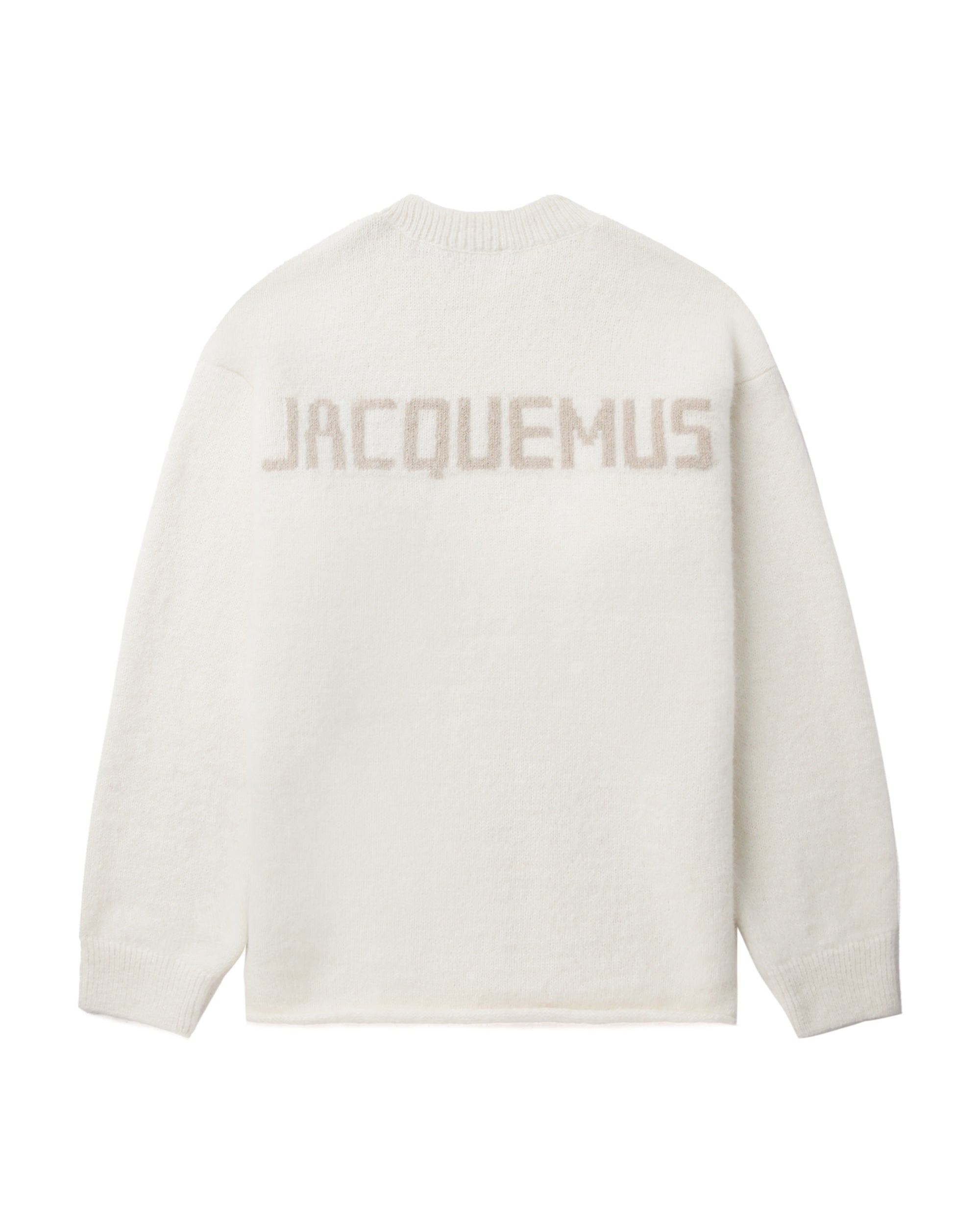 Le pull Jacquemus logo sweater