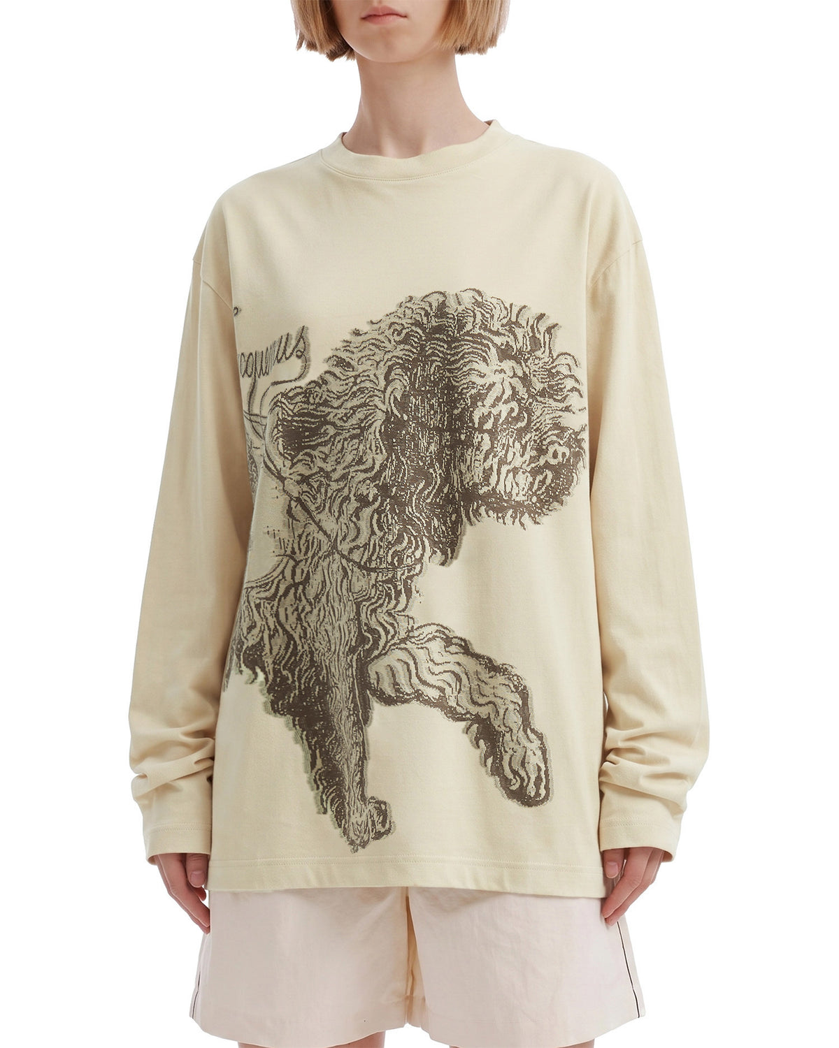 Graphic long sleeve tee