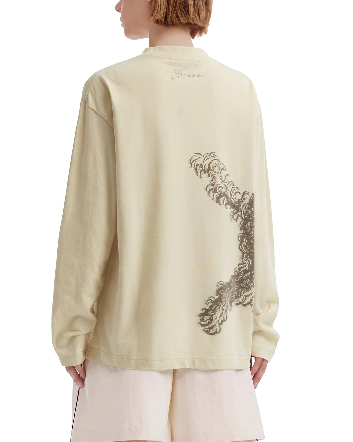 Graphic long sleeve tee