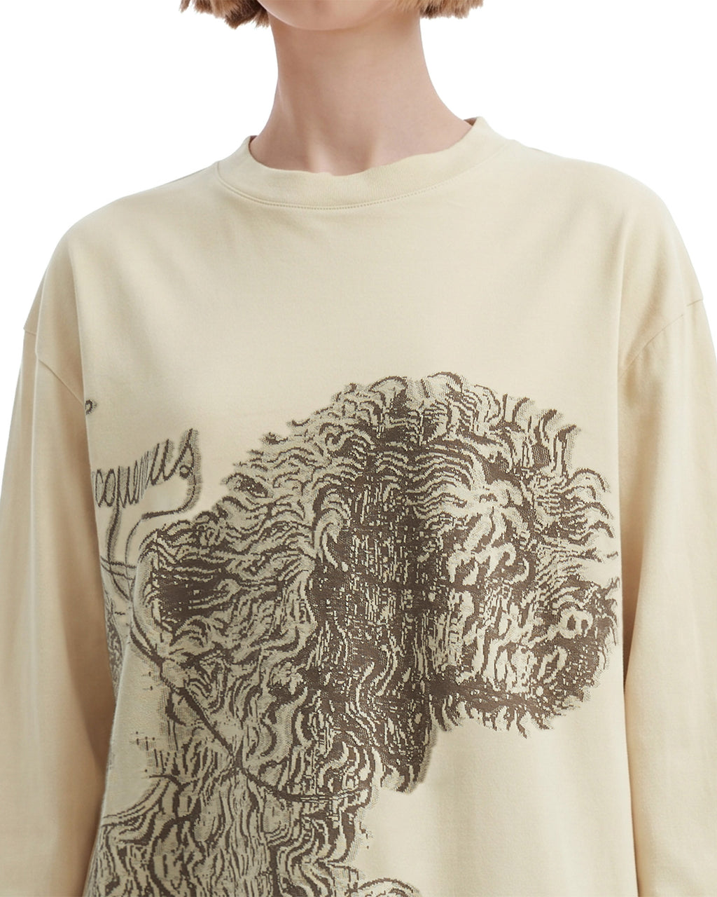 Graphic long sleeve tee