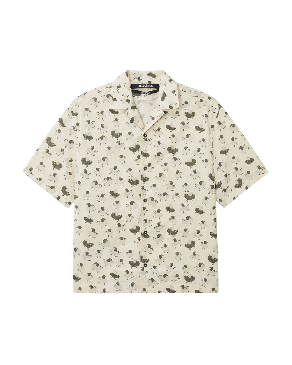 The Jean shirt duck print bowling shirt