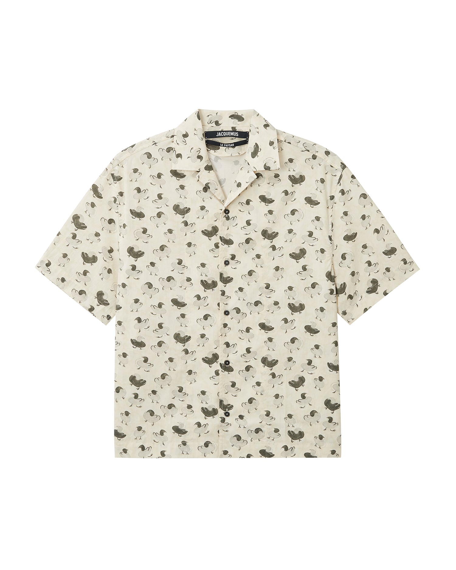 The Jean shirt duck print bowling shirt