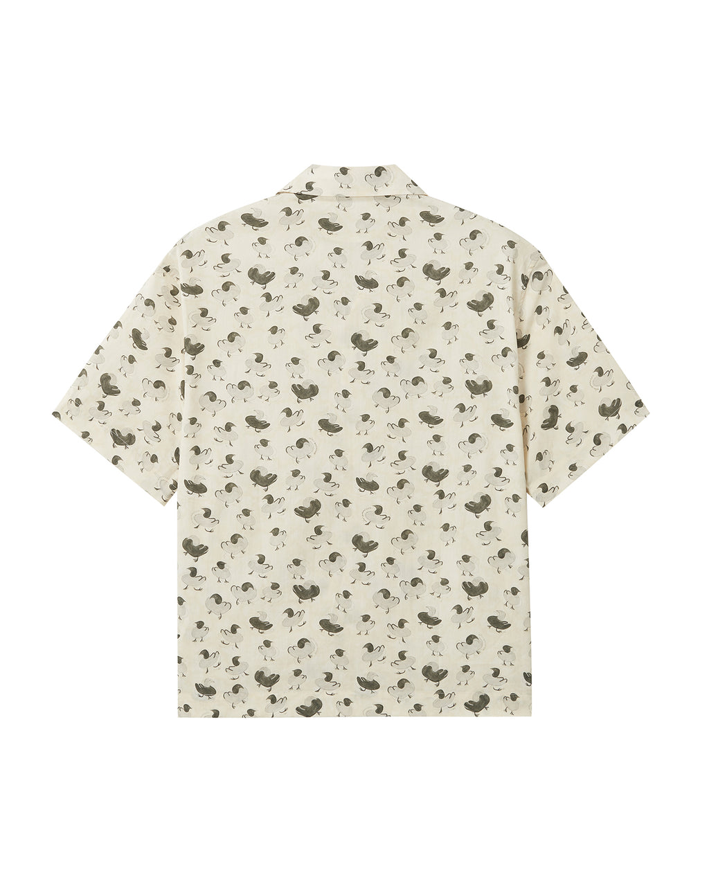 The Jean shirt duck print bowling shirt