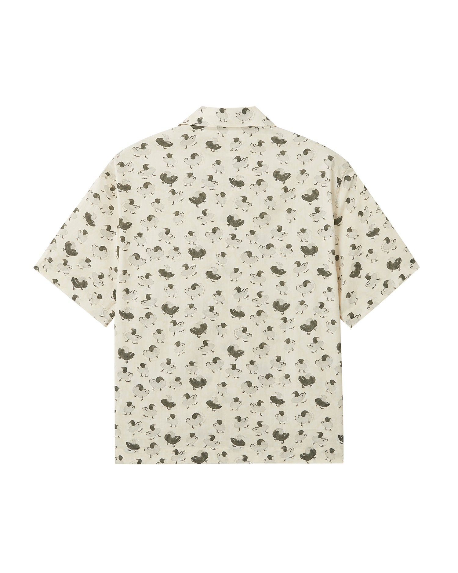 The Jean shirt duck print bowling shirt