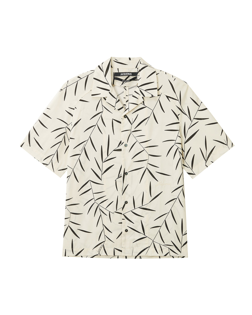 The Fonccio shirt foliage print bowling shirt