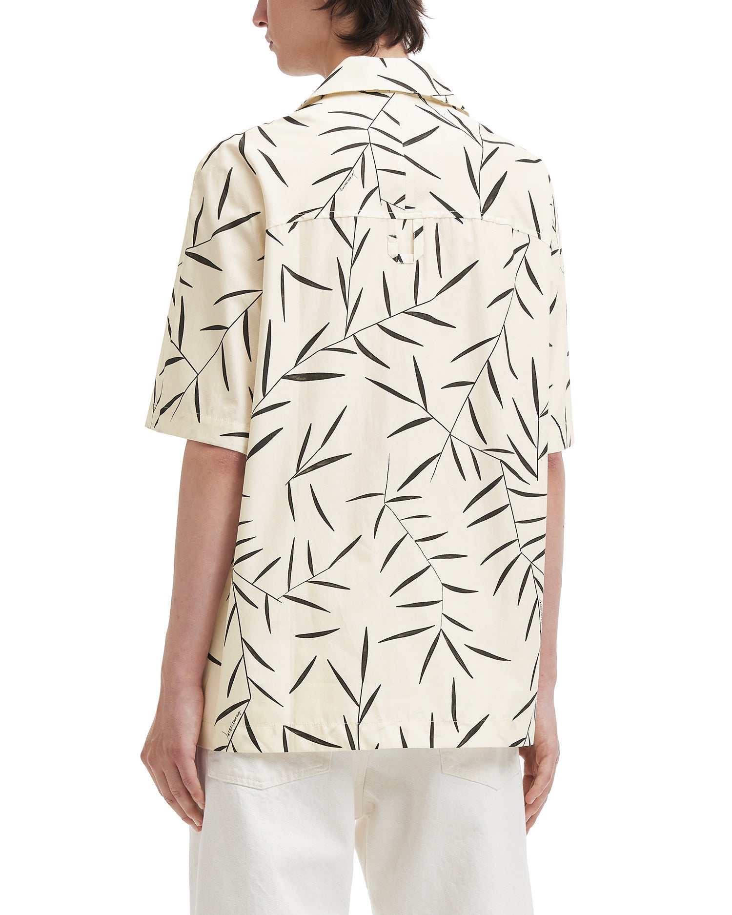 The Fonccio shirt foliage print bowling shirt