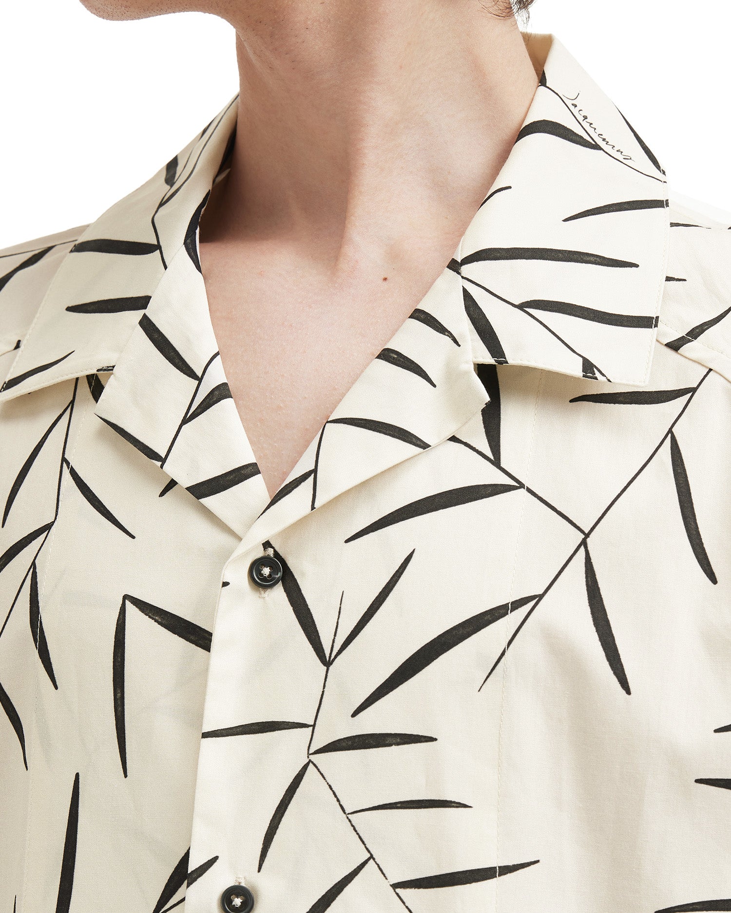 The Fonccio shirt foliage print bowling shirt