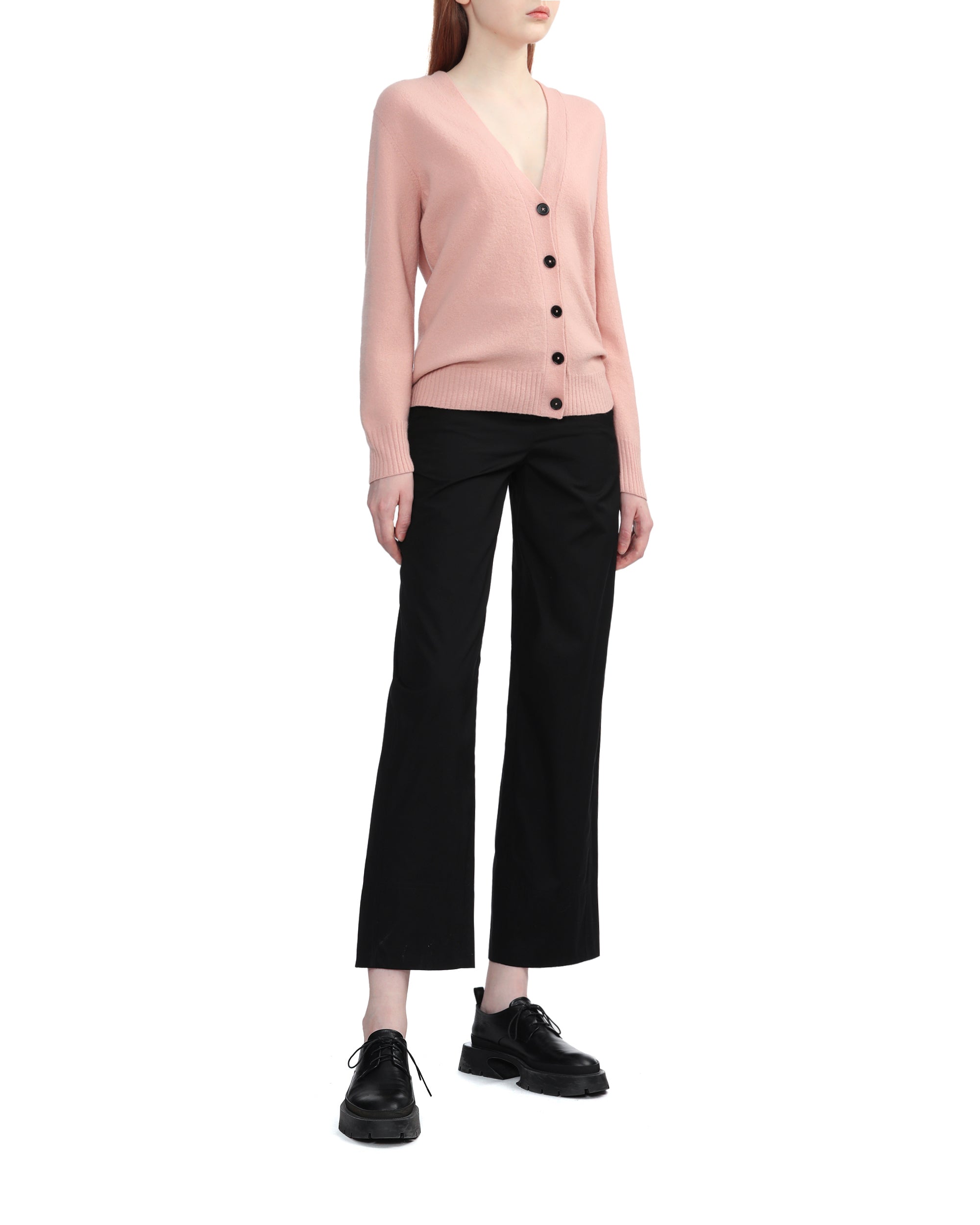 V-neck cardigan