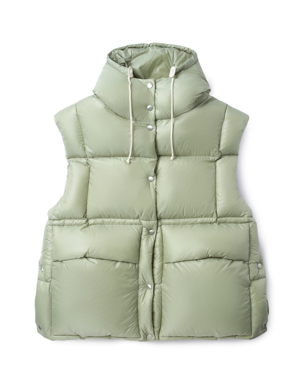 Quilted down vest