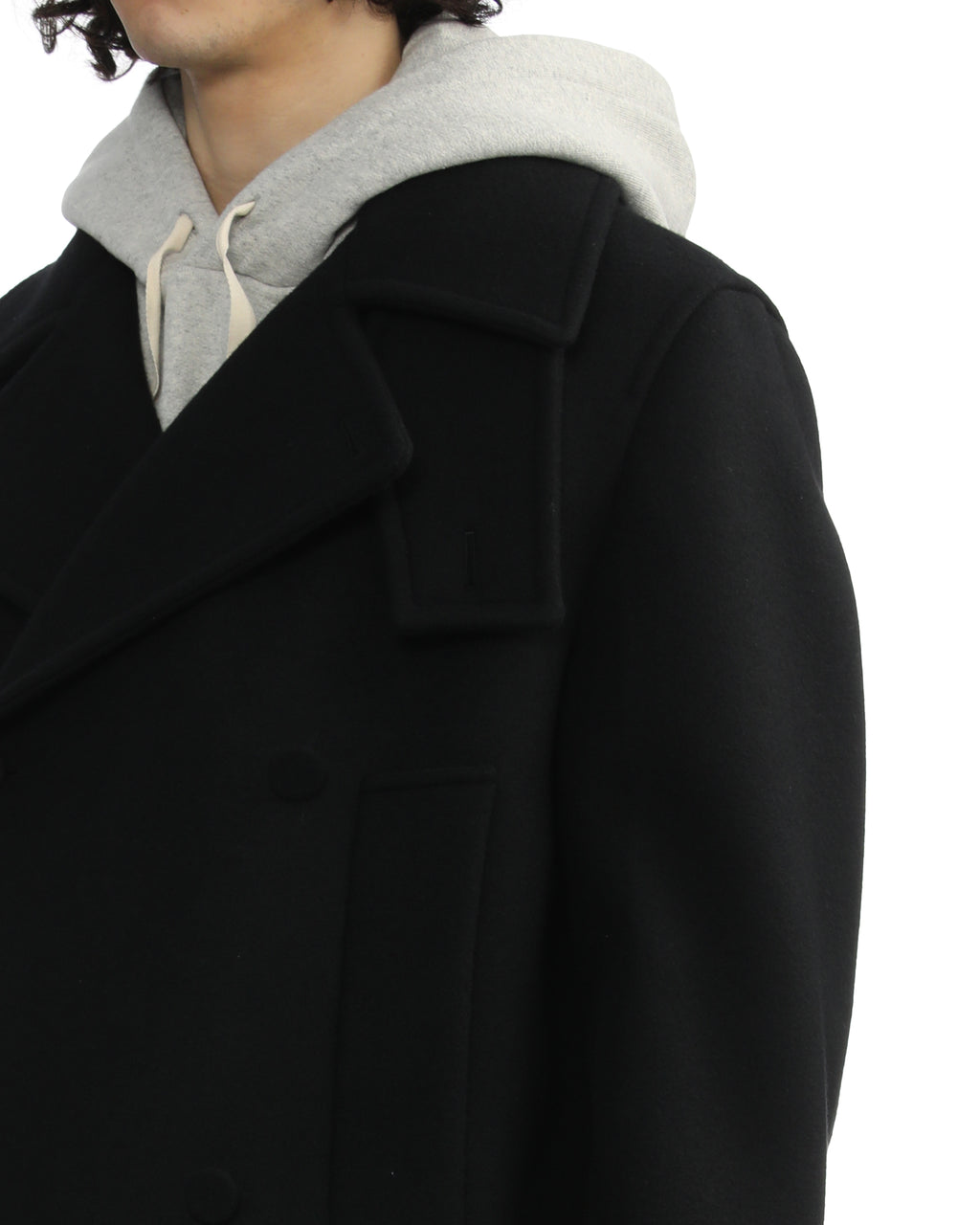 Double breasted coat