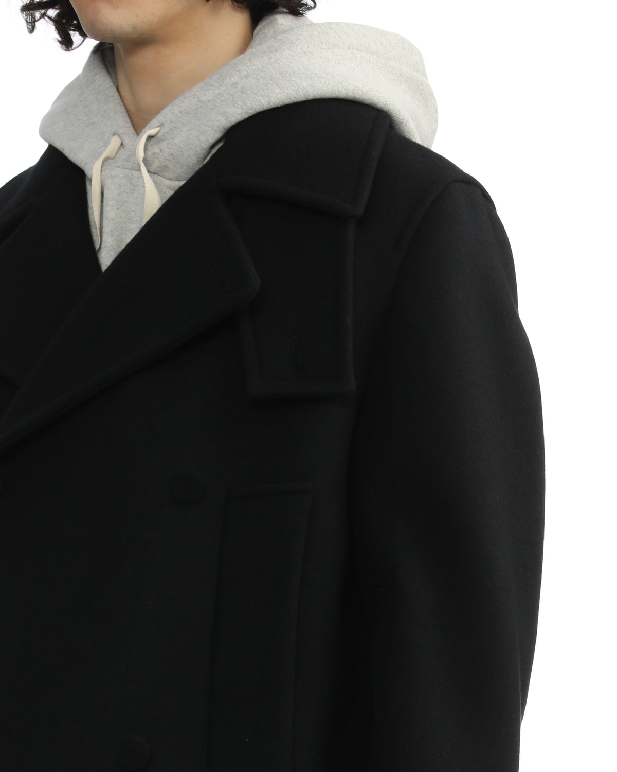 Double breasted coat