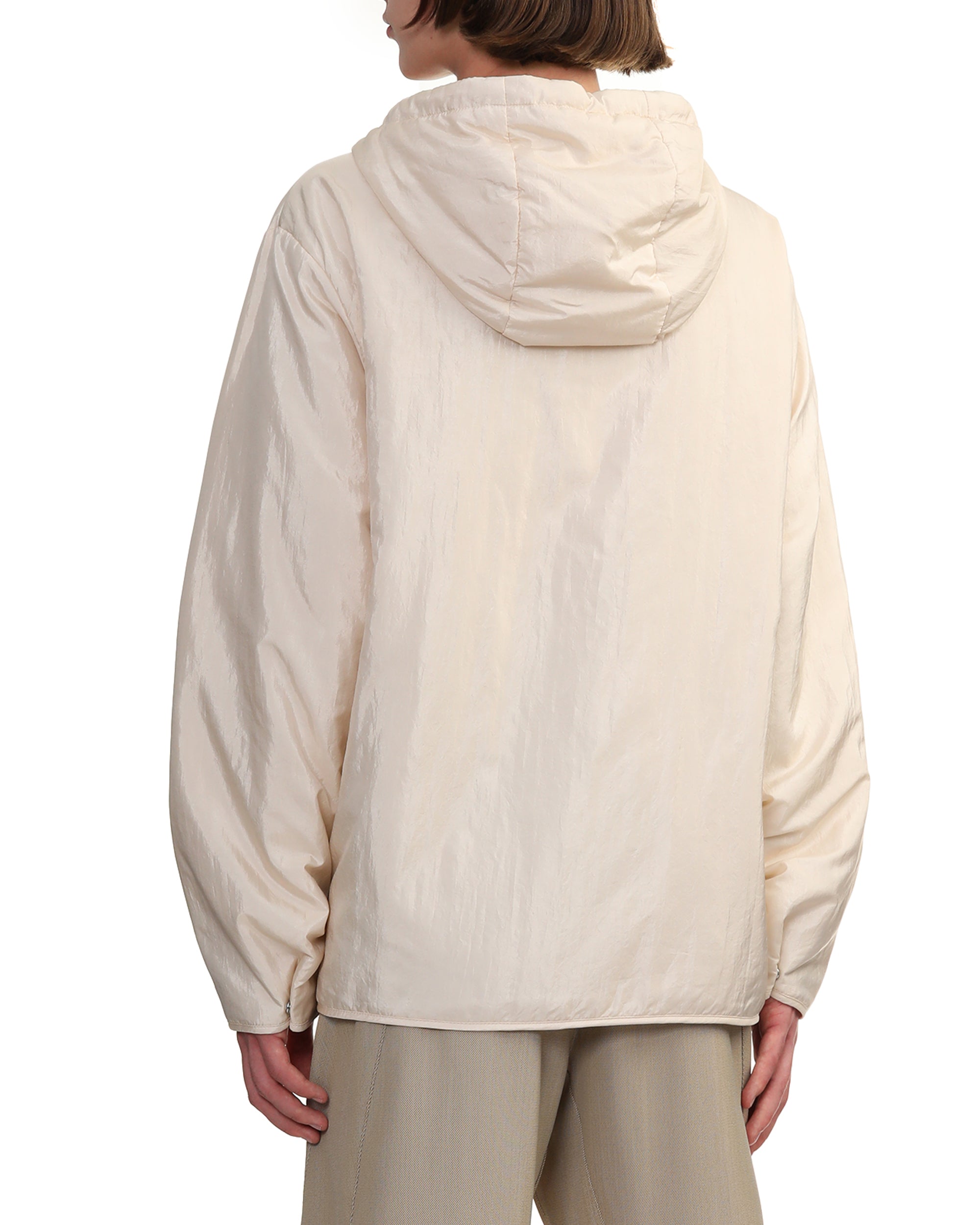 Hooded windbreaker