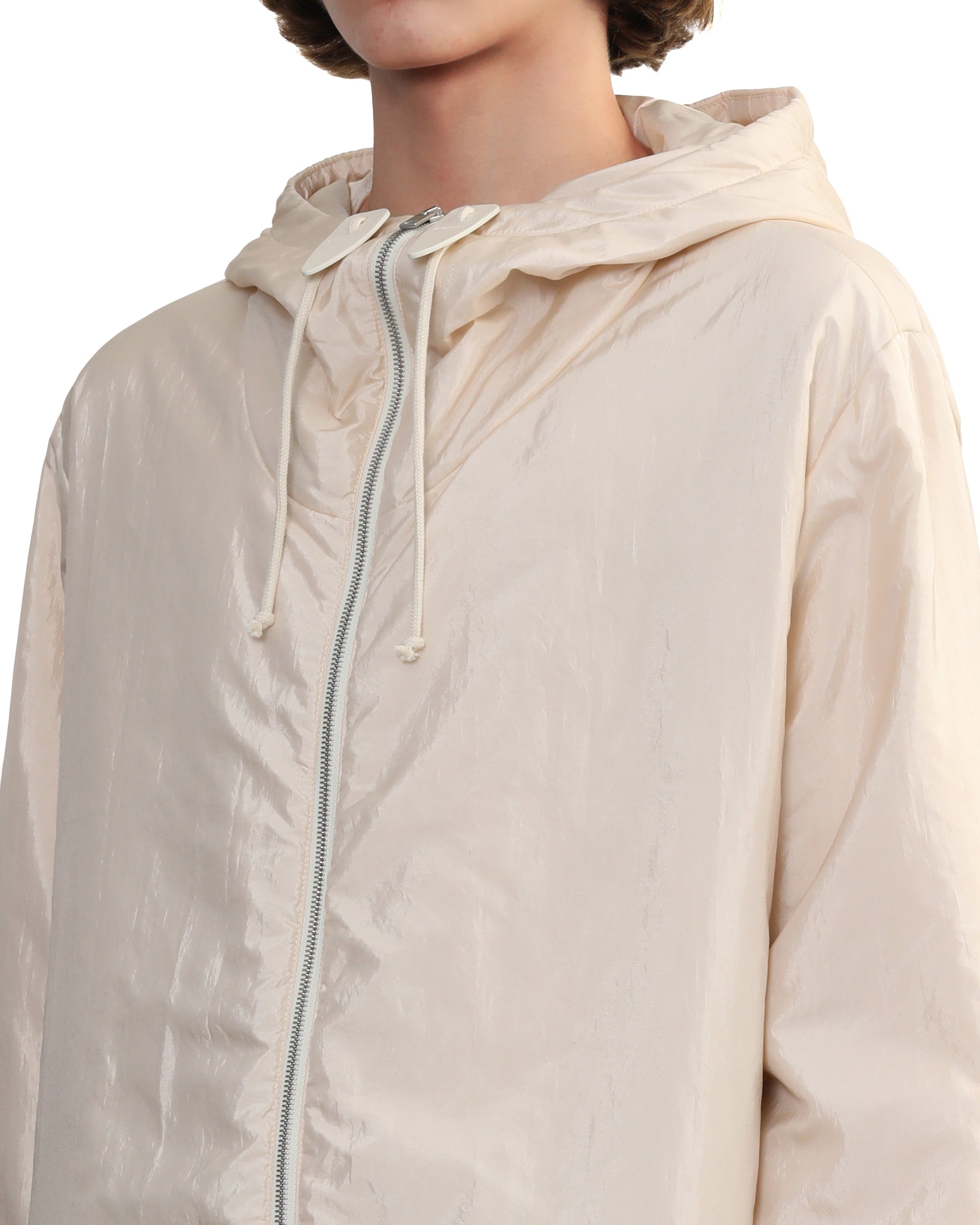 Hooded windbreaker