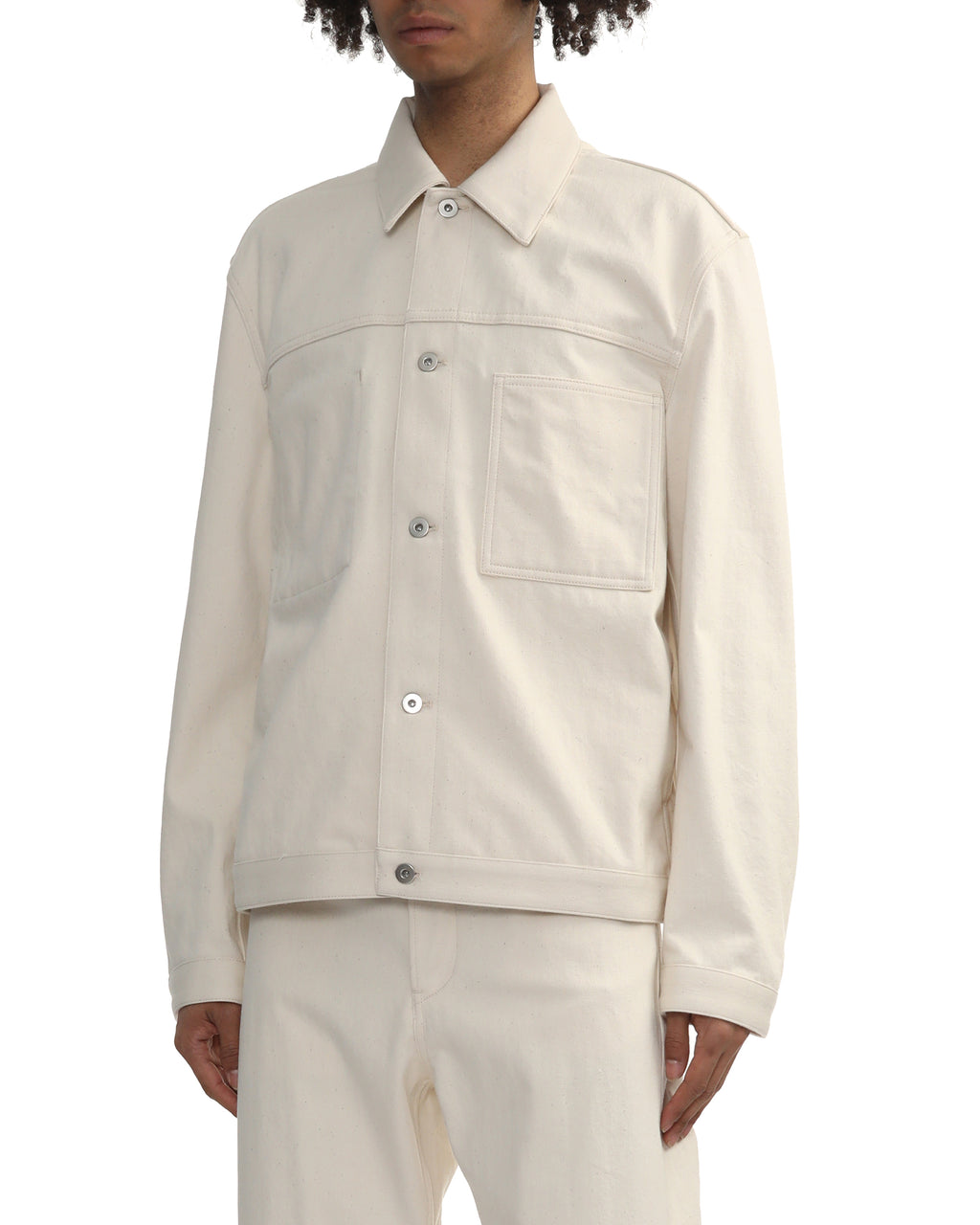 Buttoned jacket