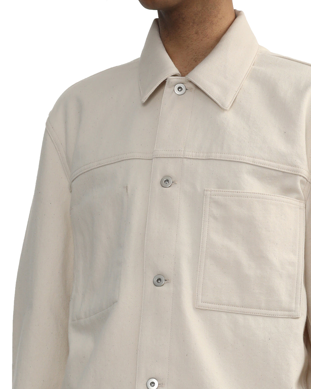 Buttoned jacket