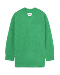 Oversized wool-blend jumper
