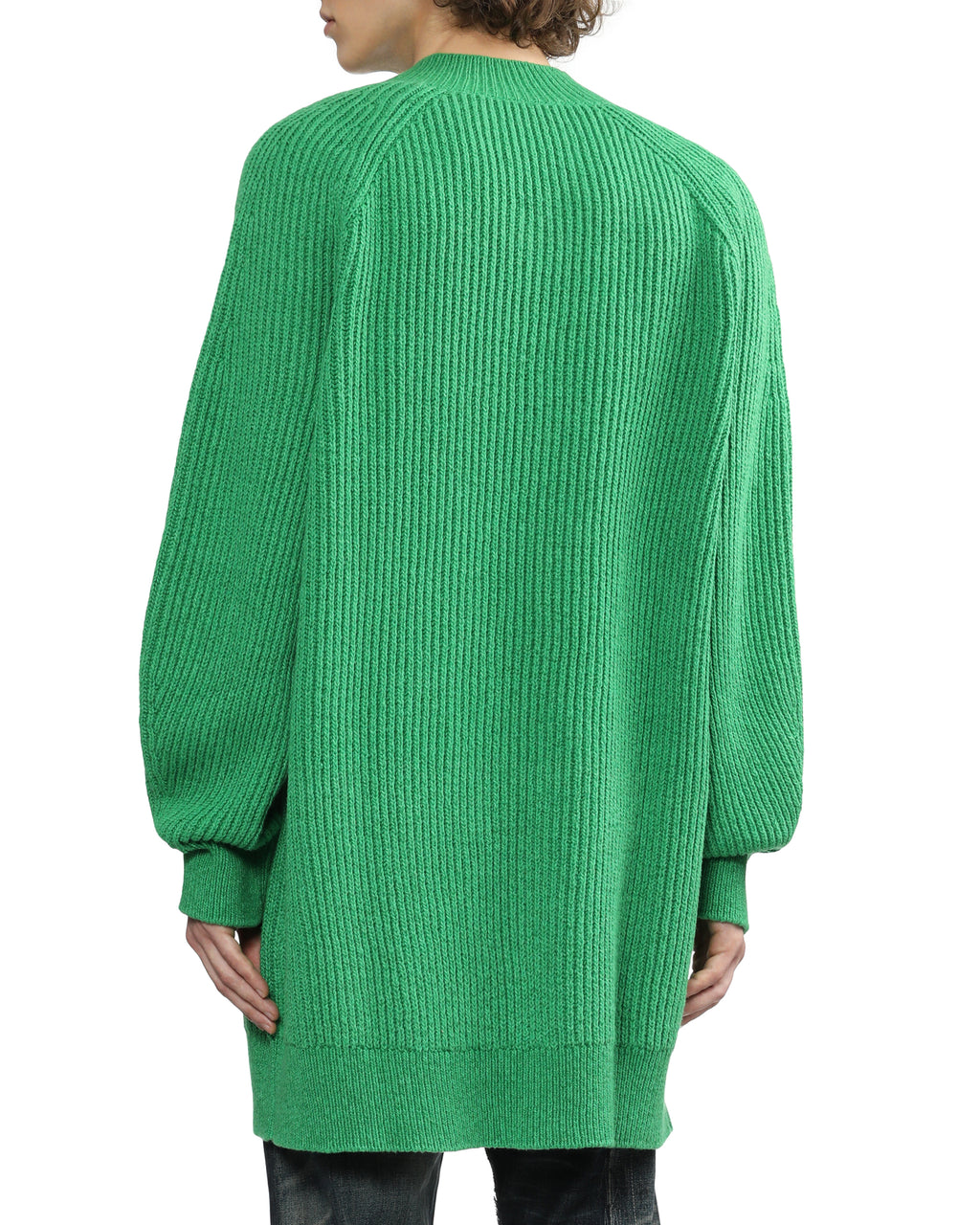 Oversized wool-blend jumper