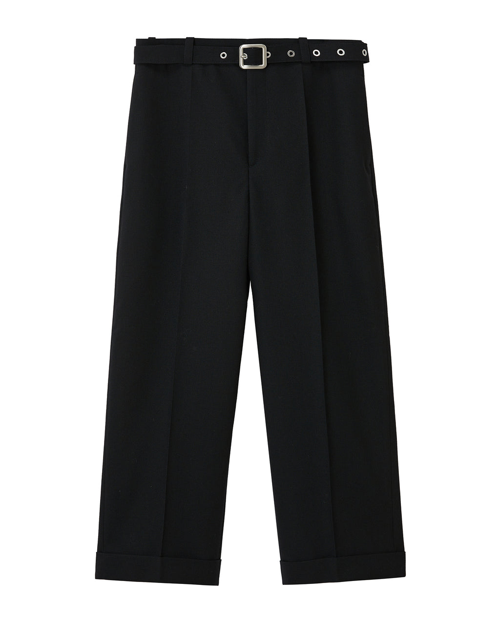 Belted trousers
