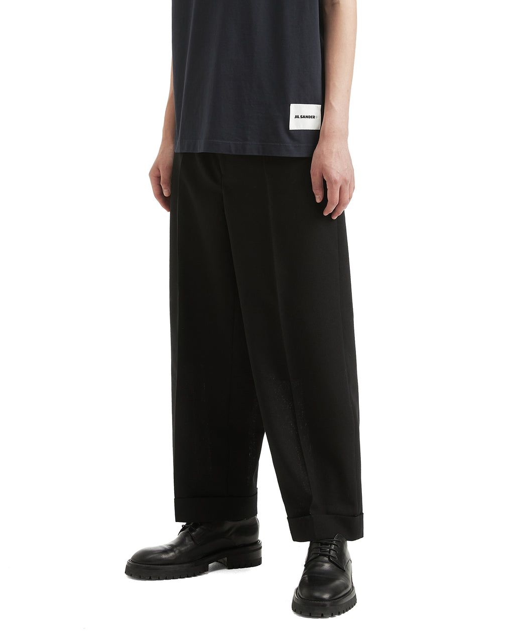 Belted trousers