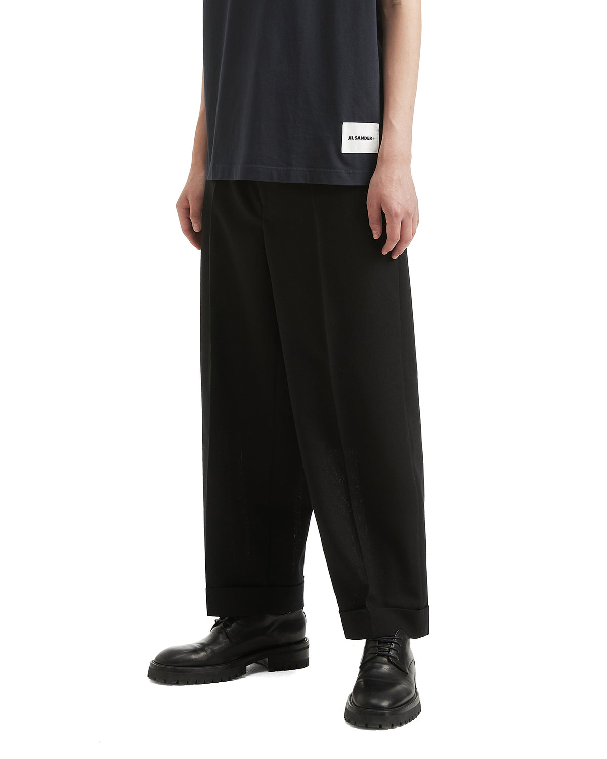 Belted trousers