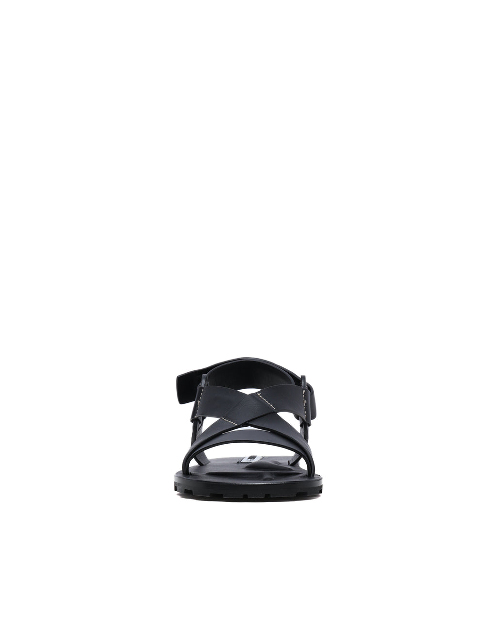 Cross-strap sandals