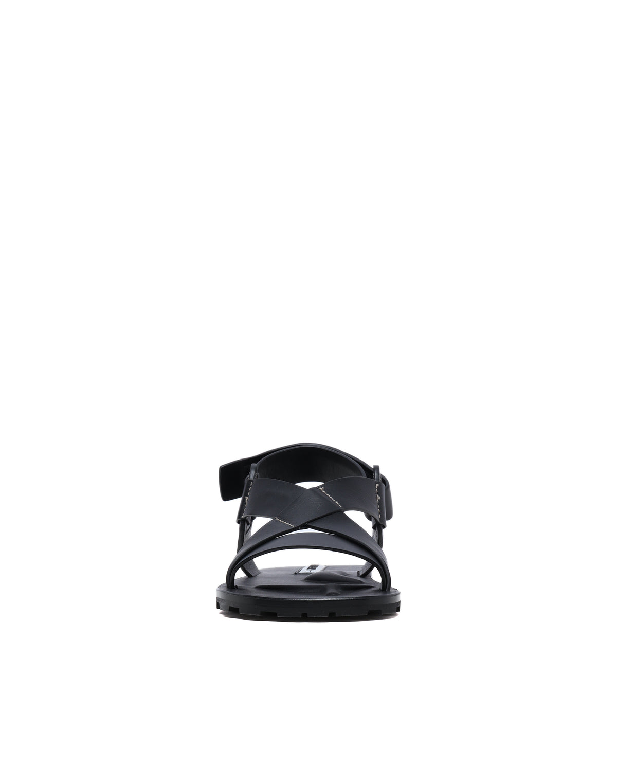 Cross-strap sandals