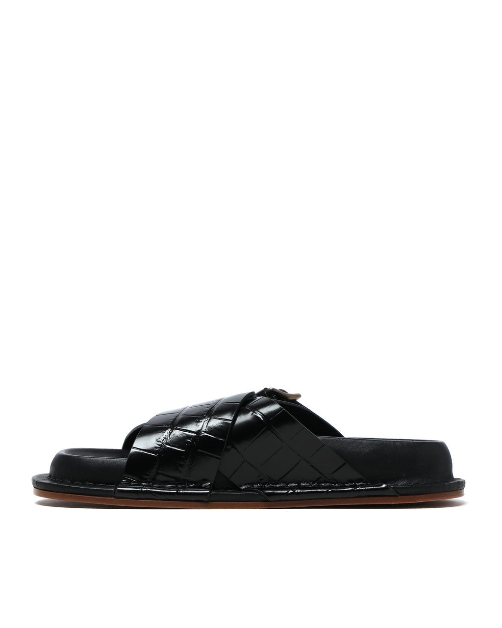 Buckle strap sandals