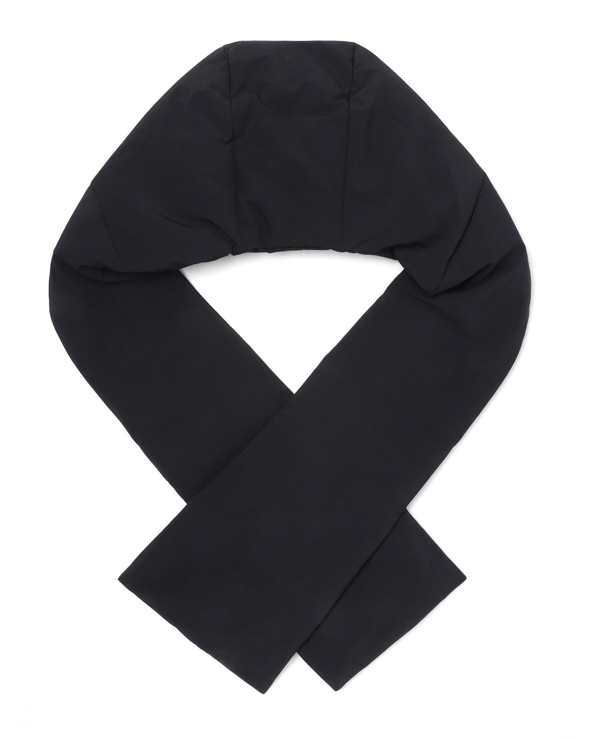 Padded down scarf