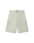 Belted shorts
