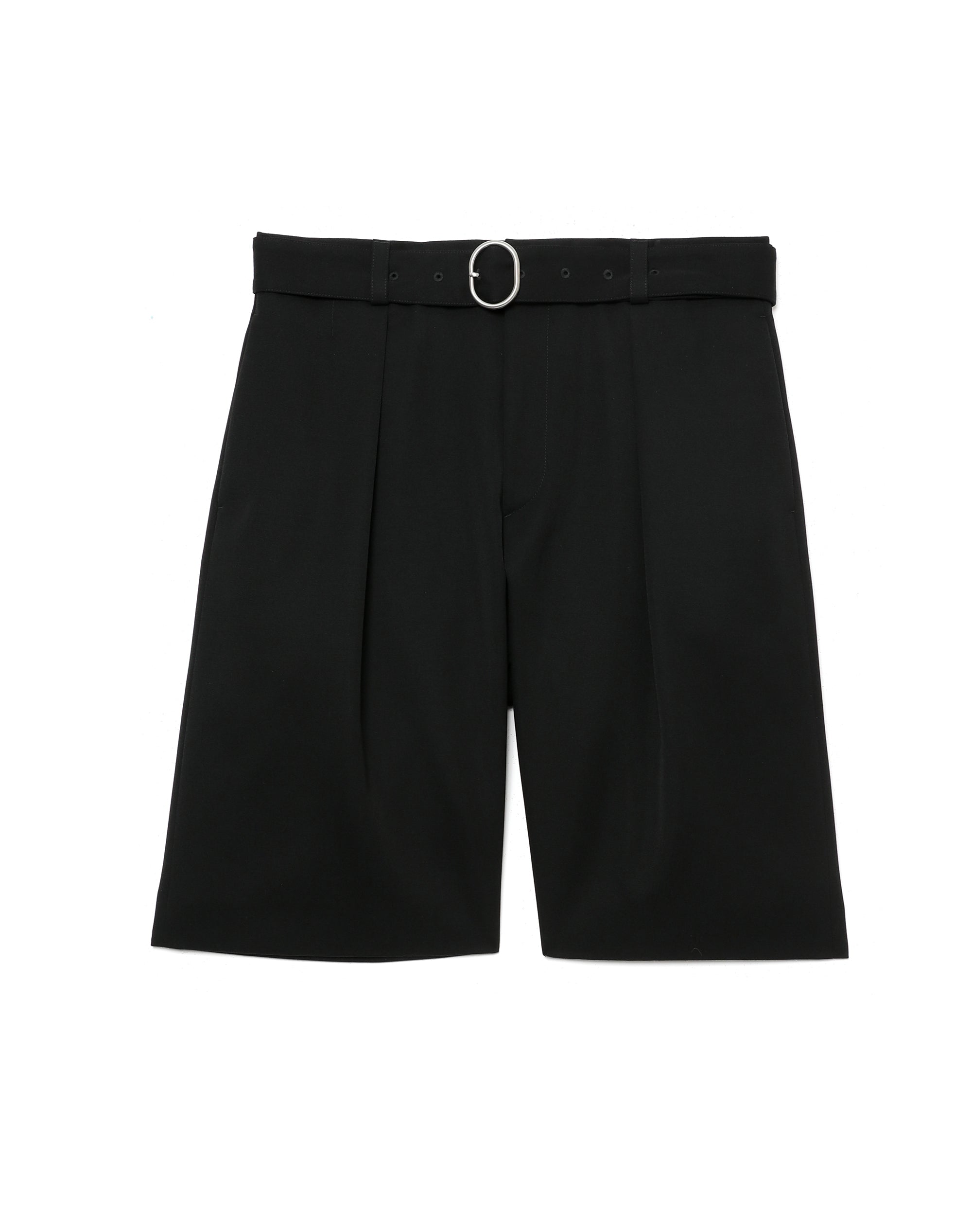 Belted shorts