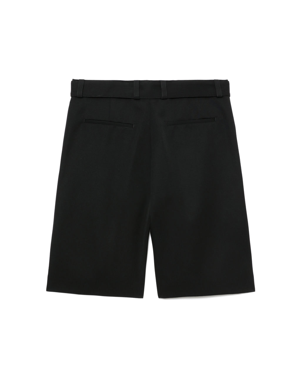 Belted shorts